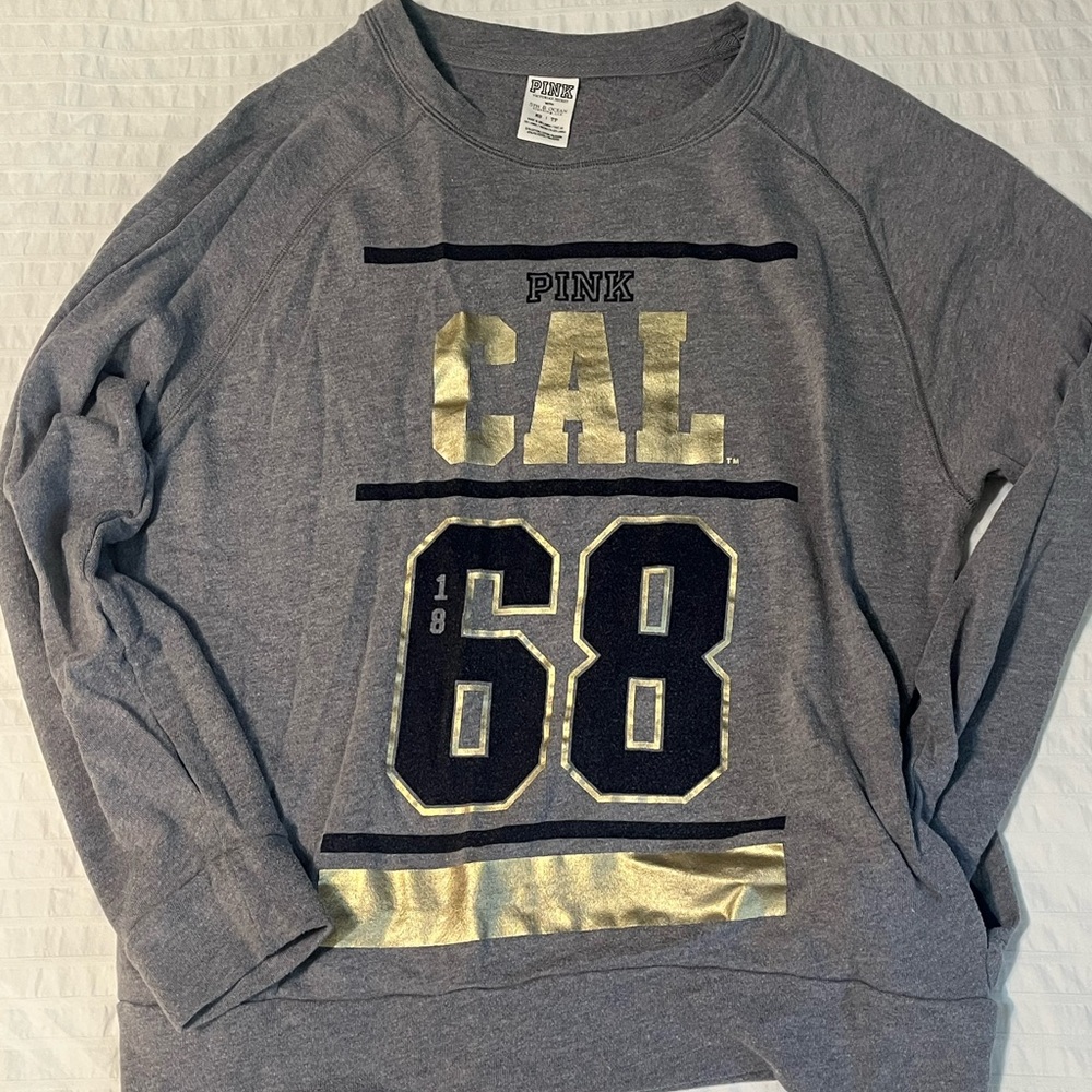 UC Berkeley "CAL 1868" Gray Sweater